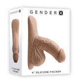 Gender X 4'' SILICONE PACKER MEDIUM - Mr and Mrs D's